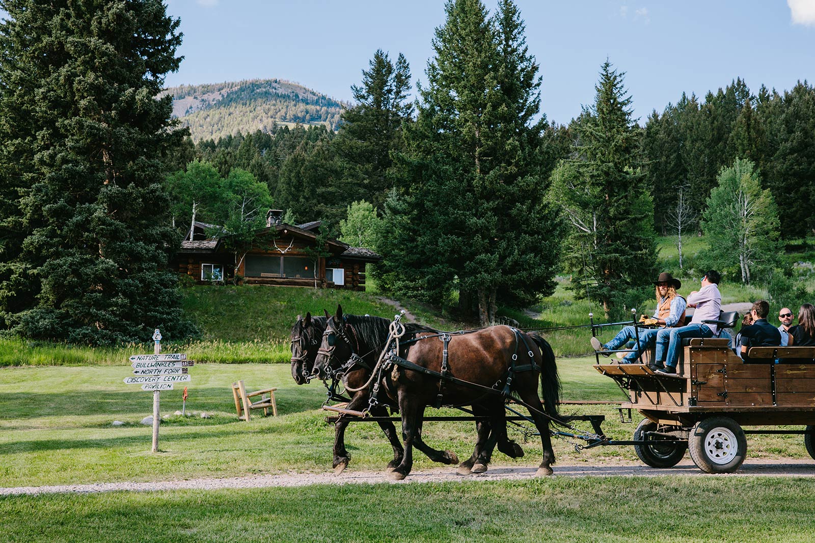 | wagon ride