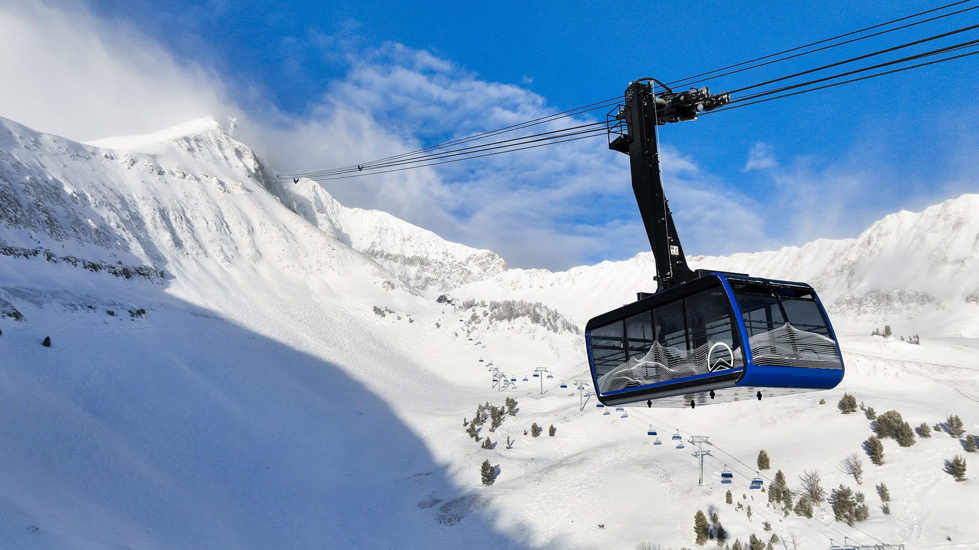 | big sky resort scenic lone peak tram lower terminal 2024 es 11